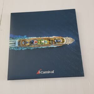 Carnival Cruise Line Blue Photo Album - 11x11 Inch